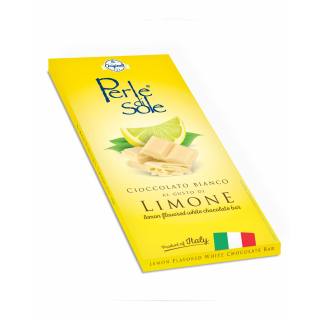 Perle di Sole White Chocolate Bar with Lemon Flavor